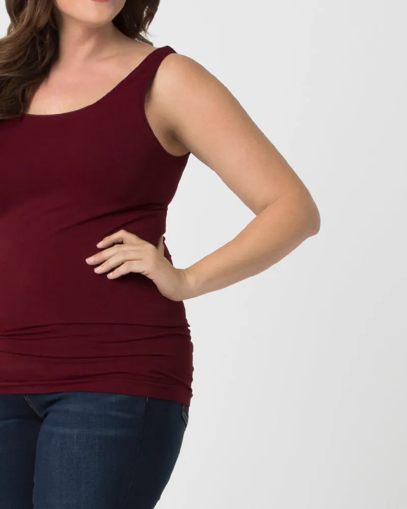 Plus Size Scoopneck Tank by Skinnytees