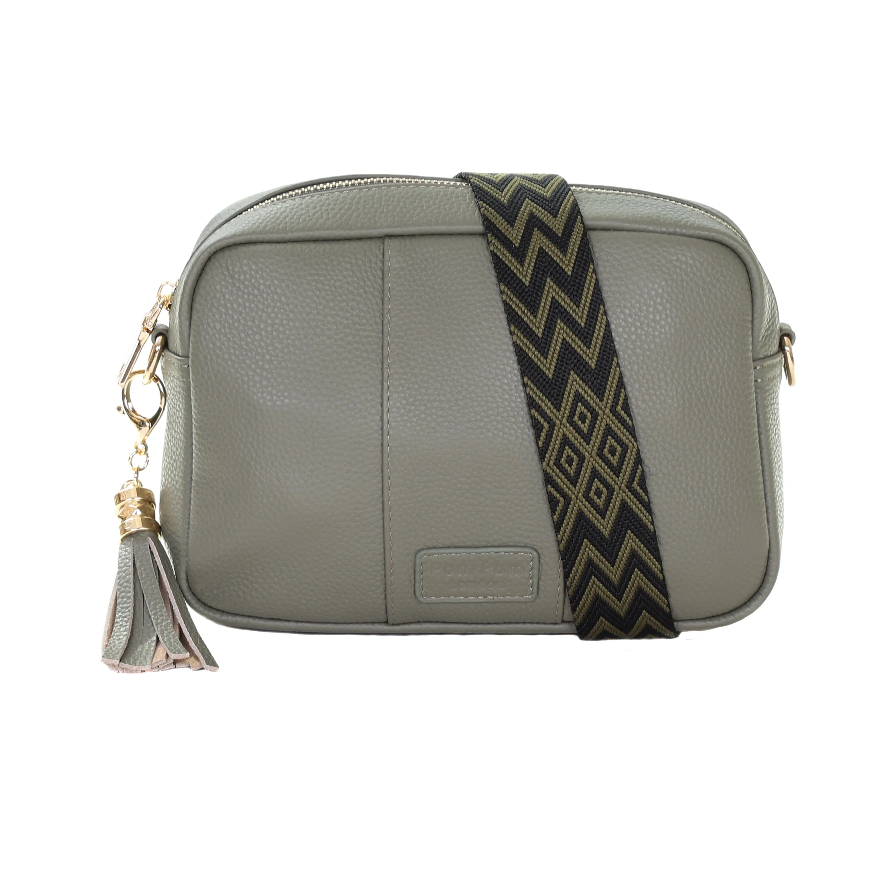 Pom Pom London City Bag Sage Green