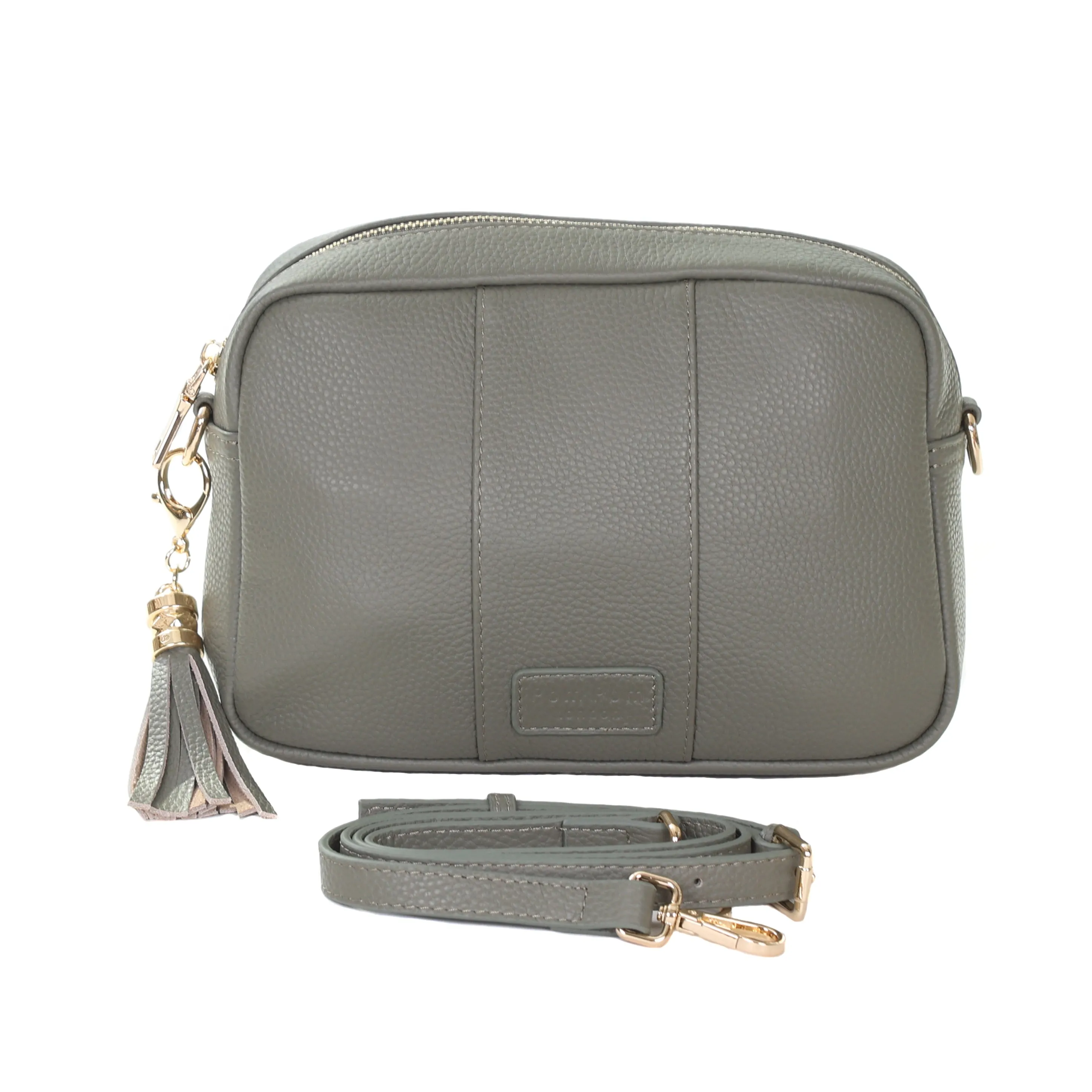 Pom Pom London City Bag Sage Green