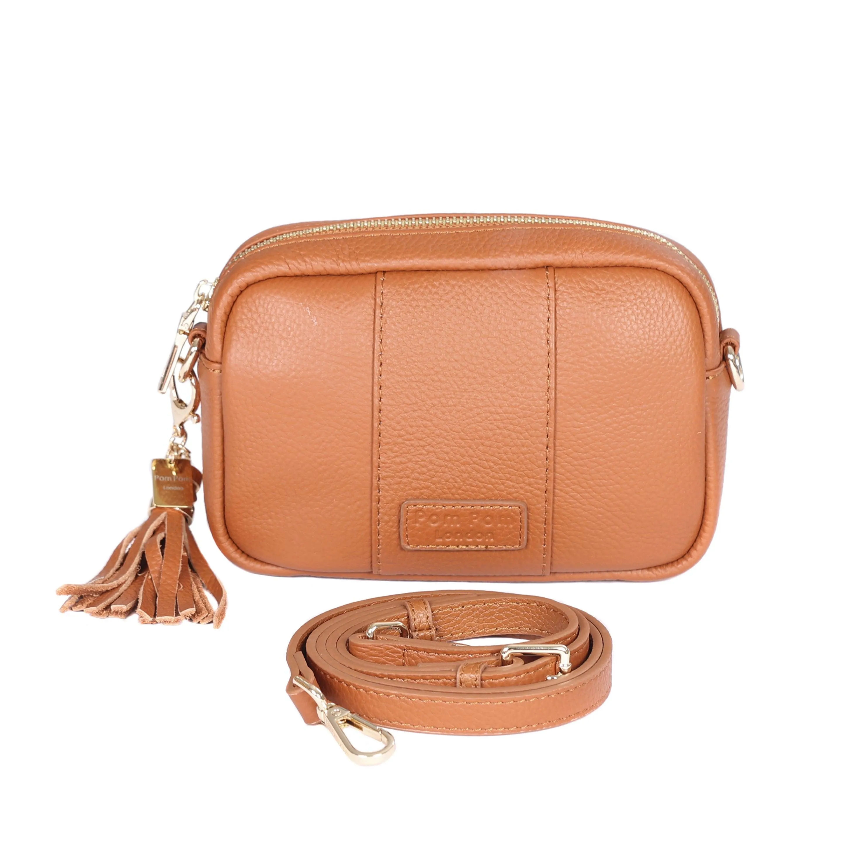 Pom Pom London City MINI Bag Tan