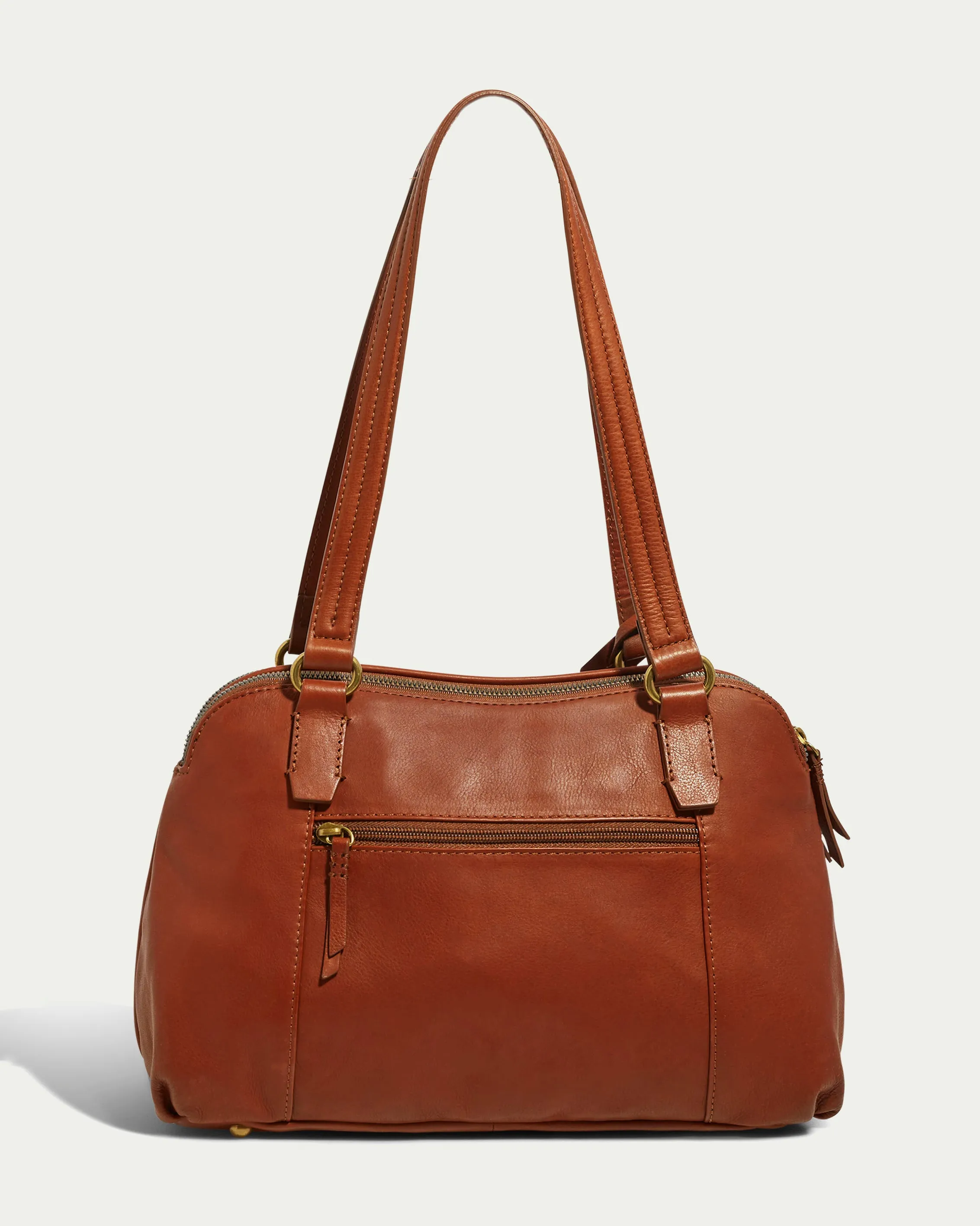 Poppy Double Zip Satchel