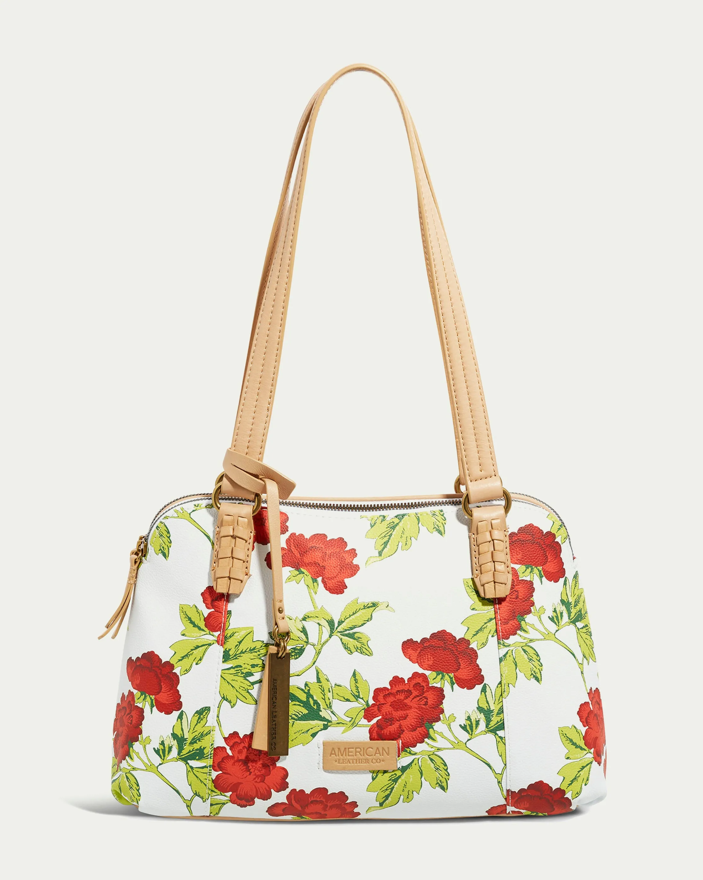 Poppy Double Zip Satchel