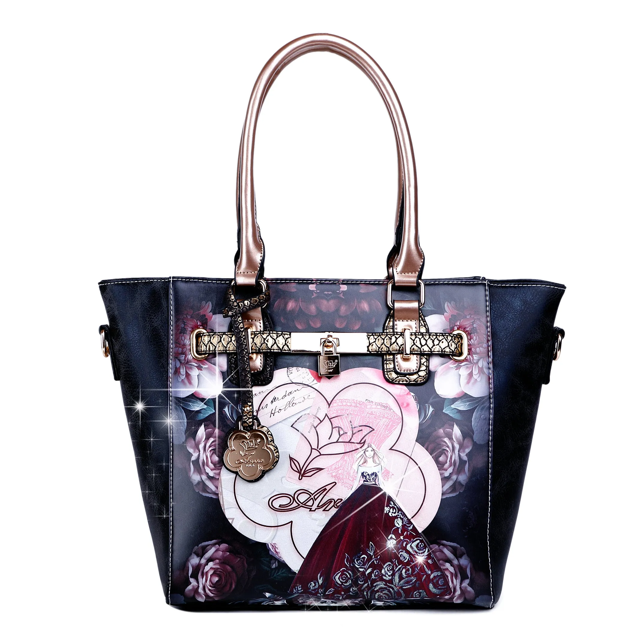 Queen Arosa Designer Luxury Tote Bag