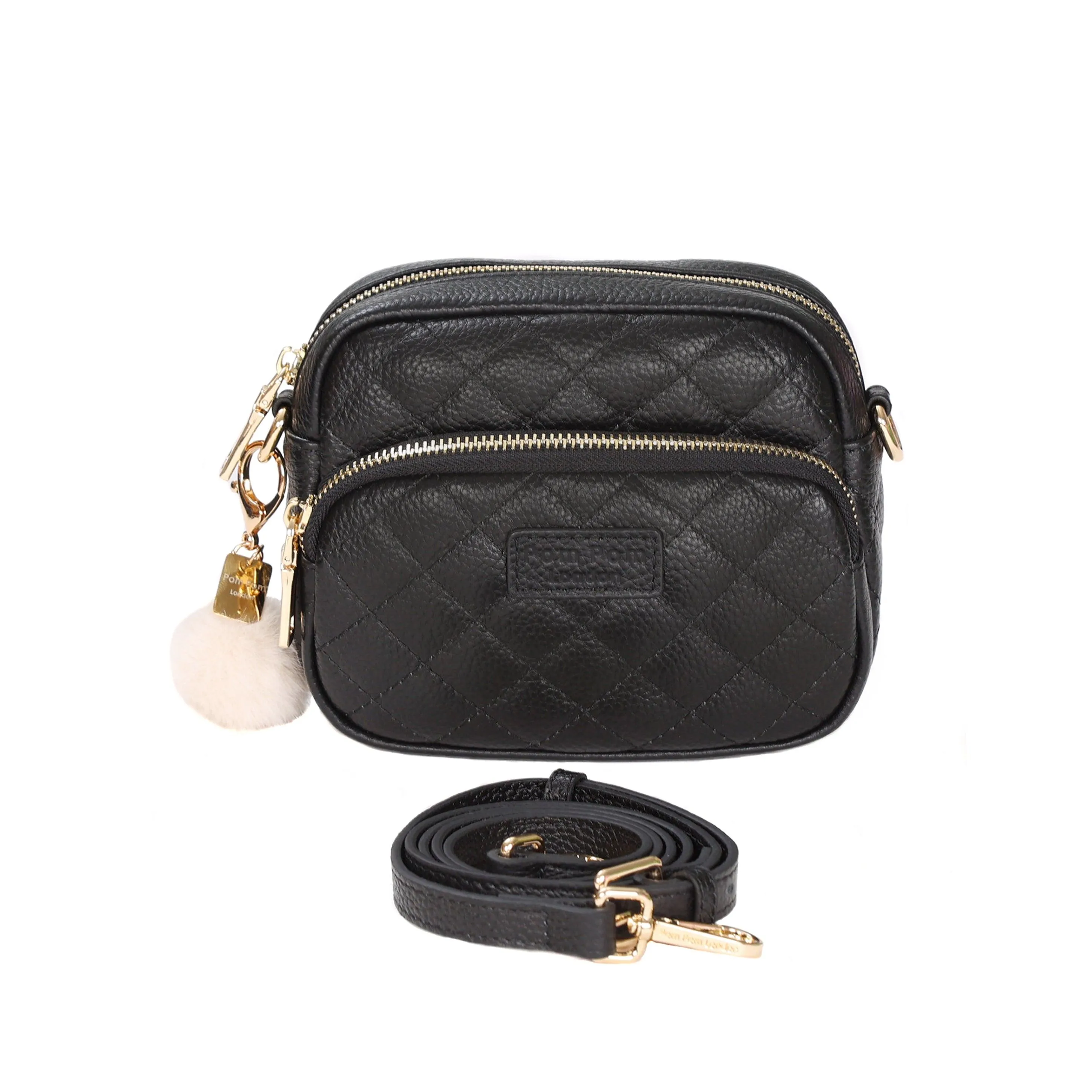 Quilted Mayfair MINI Bag Black & Accessories