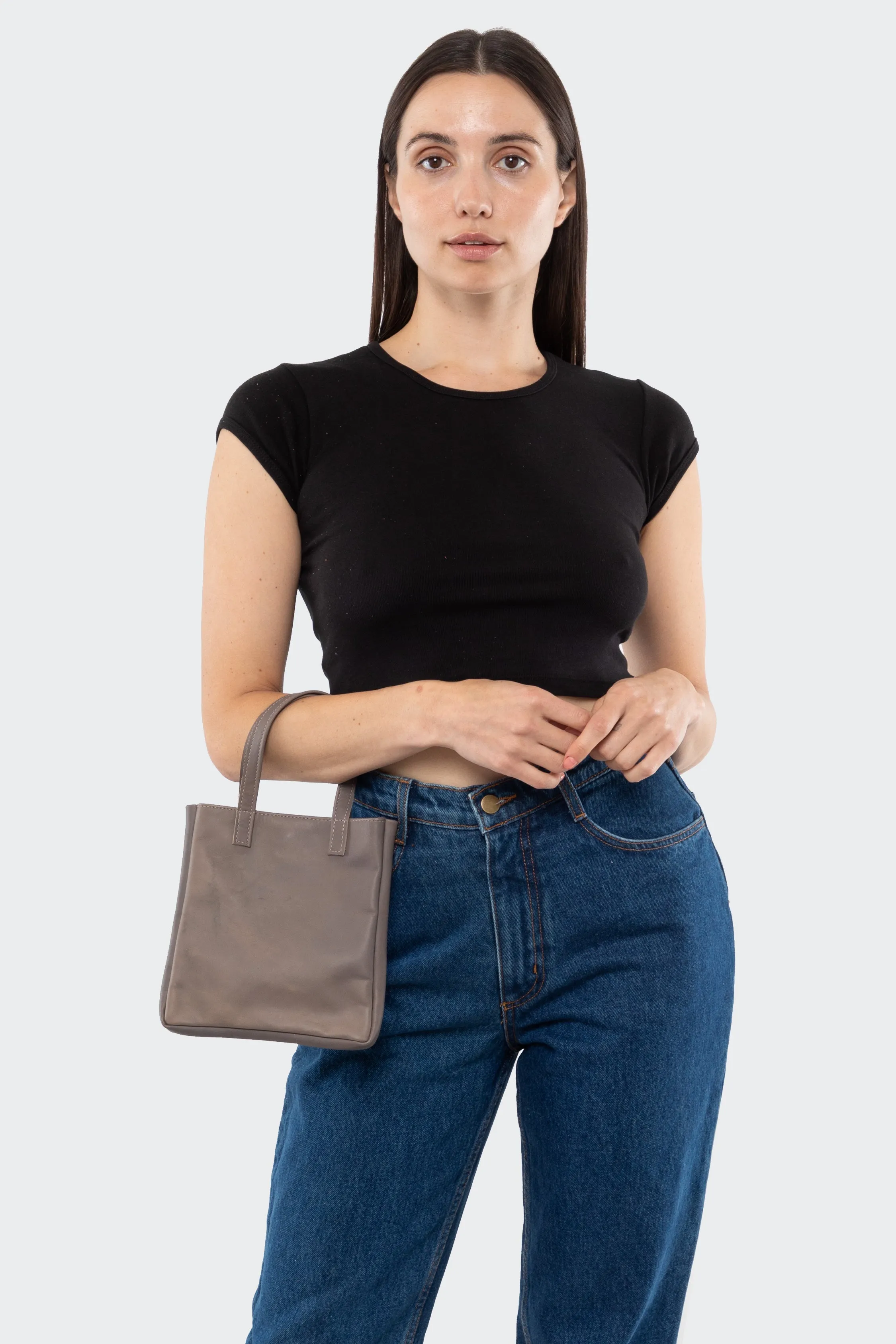 RLH3455 - Mini Leather Tote Bag