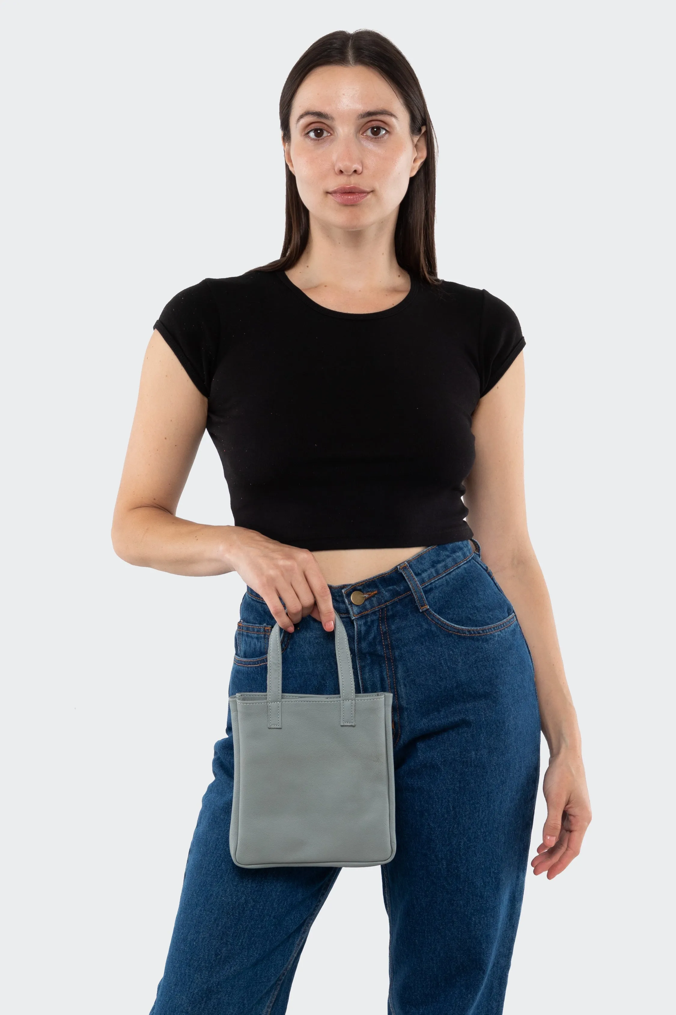 RLH3455 - Mini Leather Tote Bag