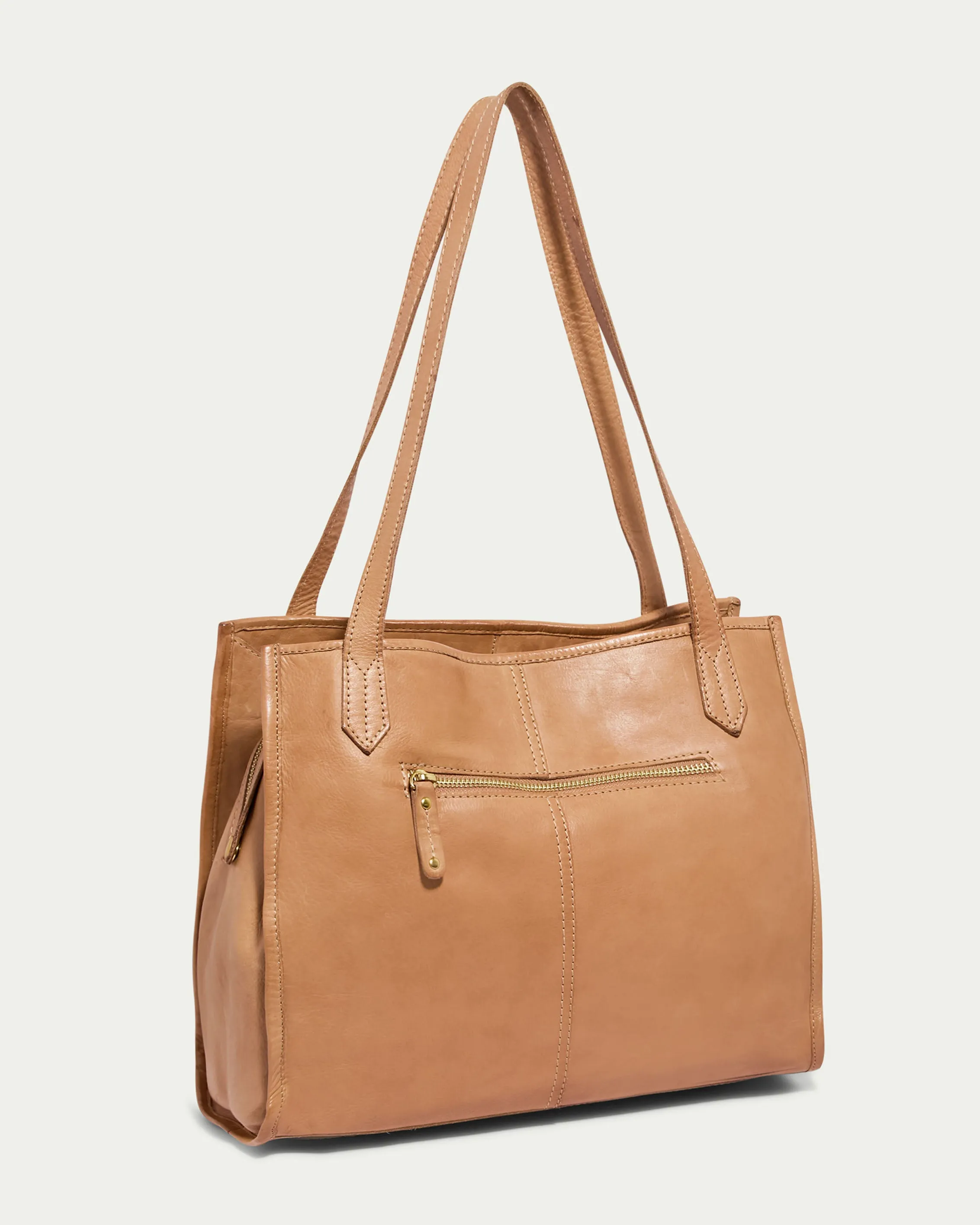 Sandy Woven Triple Entry Satchel