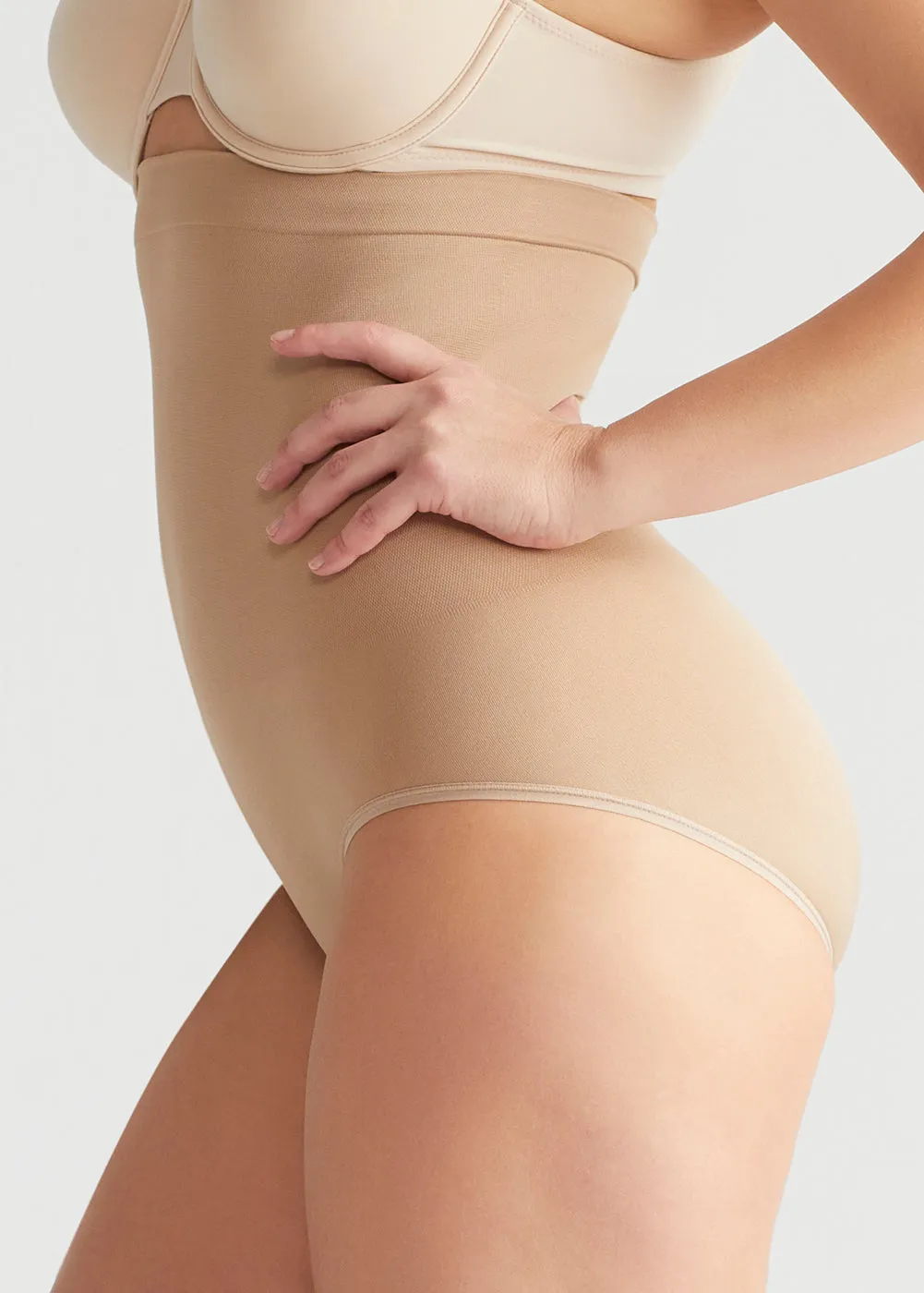 Seamless Solutions - High Waist Shaping Brief