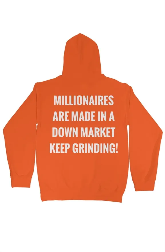 SM Fashion Orange Millionaires Hoodie