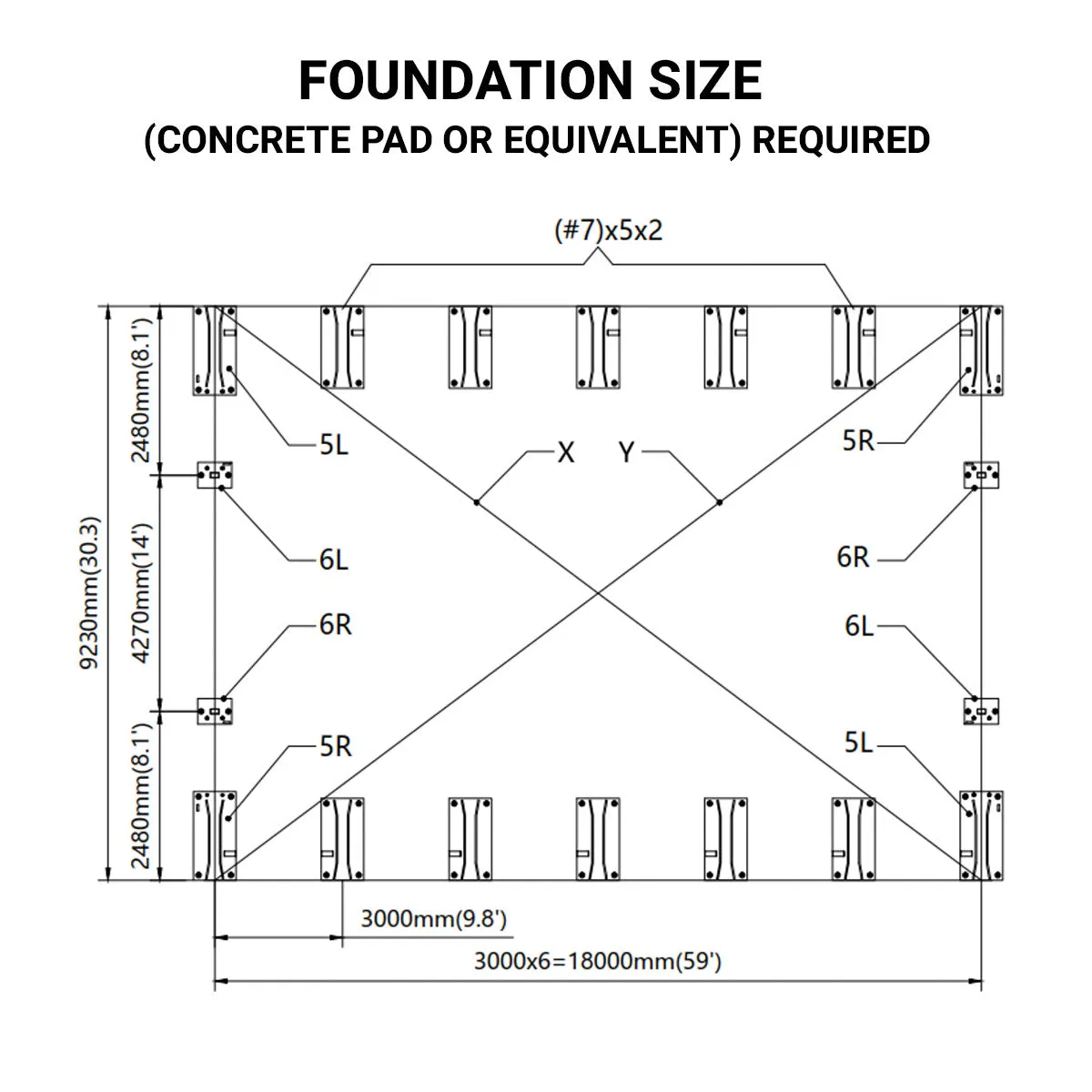 Sure! The optimized title for this e-commerce product in English, requiring modifiers, could be: TMG Industrial 30 x 60 Double Truss Heavy Duty Storage Shelter with 17 oz PVC Cover, Drive-Through Doors.