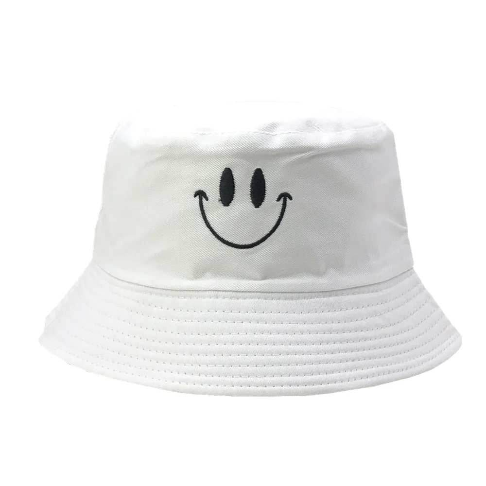 Unisex Embroidered Alien Foldable Bucket Hat Beach Sun  Street Headwear Fisherman Outdoor  Men and Woman Cap