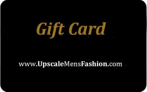 Upscale Men's Fashion Gift Card