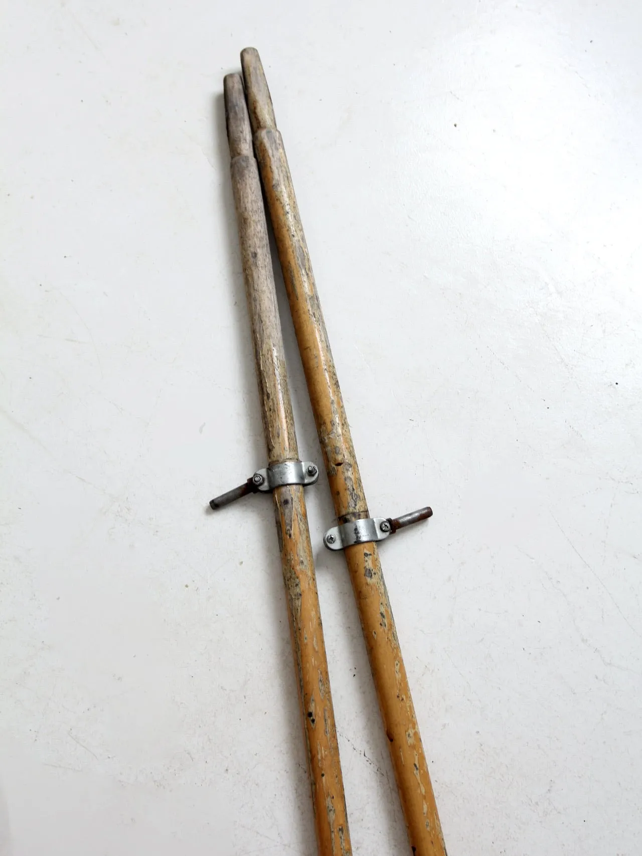 vintage Feather Brand Caviness oars pair