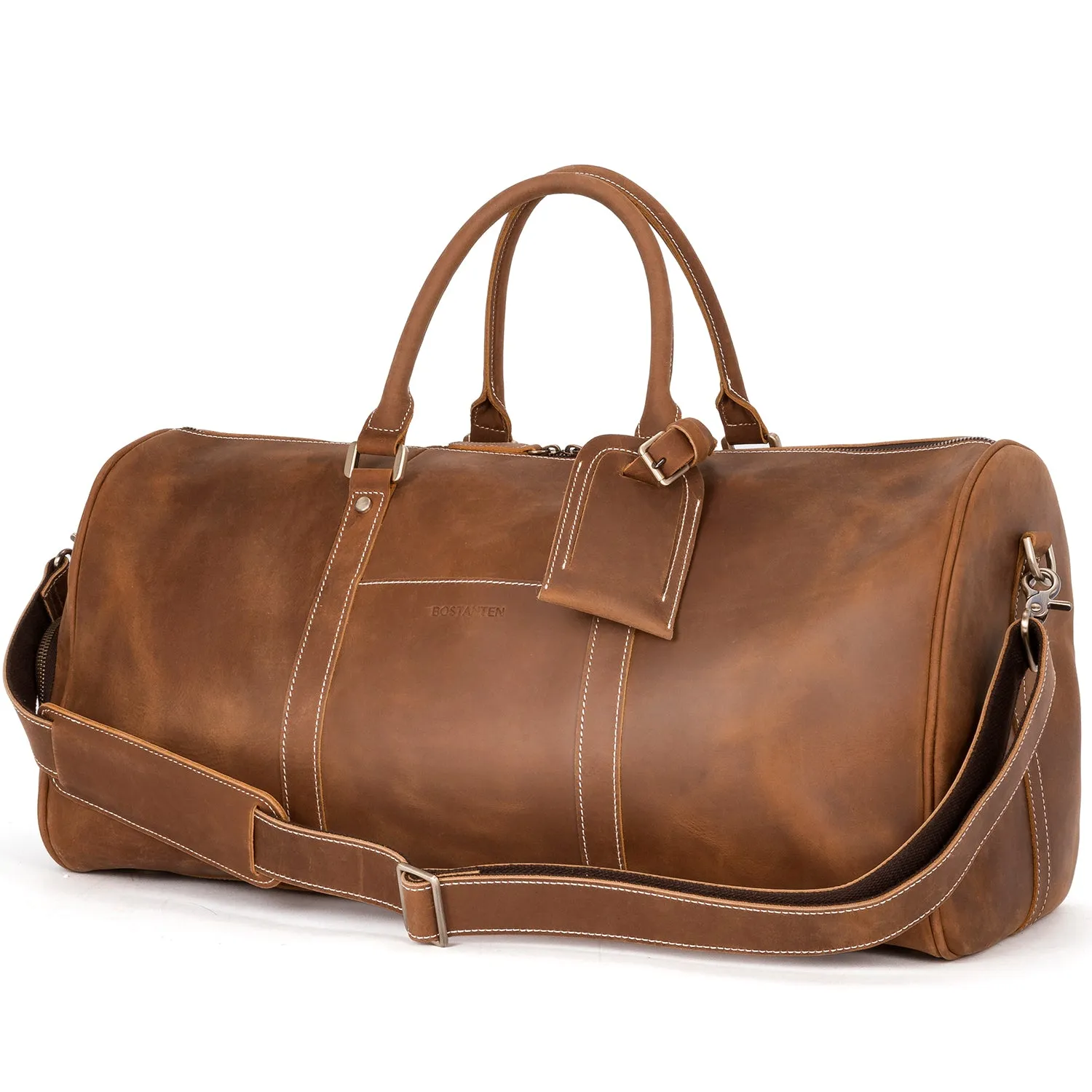 Vixen Large Leather Duffle Bag for the Modern Traveller