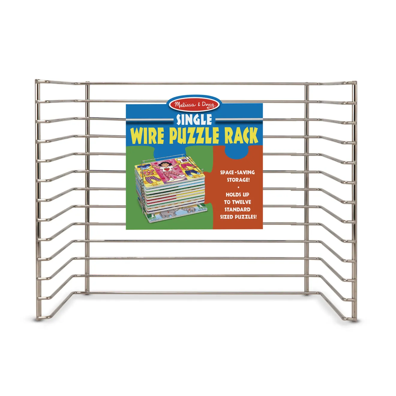 Wire Puzzle-Storage Rack